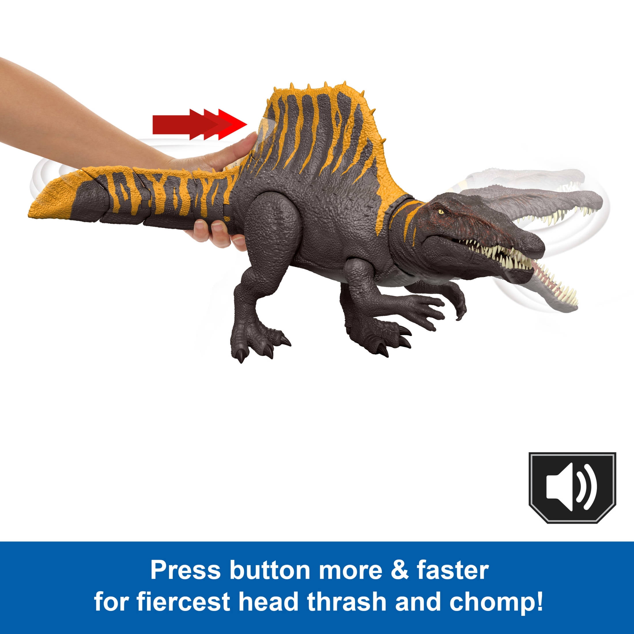 Jurassic World Rebirth Tail Thrasher Spinosaurus Romania | Ubuy