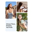 thumbnail image 7 of Aecooly Slim Portable Fan, Thin Handheld Fan, USB Rechargeable Mini, Personal [24H Max Cooling Time], Battery Powered Small Foldable Pocket for Travel, Summer, Gifts for Women&Men, Girls -Beige, 7 of 7