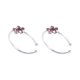 thumbnail image 1 of Xihbxyly Joyas de Cristal para La Nariz, Elegante Aro Nasal con Diseño Floral, Pendientes de Cobre Brillante, Juego de Accesorios de Moda, Ideal Como Regalo, Ideal para Amantes de La Joyería. Juego d, 1 of 2