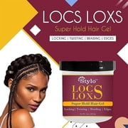 Stylo Locs Frizz Control Gel 16oz 4-Pack - Versatile, Long-Lasting Unisex Styling