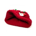 thumbnail image 6 of absanyy Women's Christmas Knitted Beanie - Red, Free Size with Snowman & Christmas Tree Pom Pom, Festive Winter Hat, 6 of 7