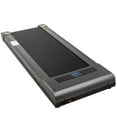 thumbnail image 2 of Under Desk Treadmill Walking Pad with Remote, LED Display, 43.3" Running Belt, 1- 6 km/h Quiet Motorized Exercise Machine for Home Office Fitness, 2 of 8