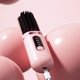 thumbnail image 4 of Plancha de pelo inalámbrica ABS con cepillo, recargable por USB, 4 temperaturas, iones negativos, apagado automático a los 30 minutos, mini portátil para viajar, para mujeres y todo tipo de cabello, 4 of 5