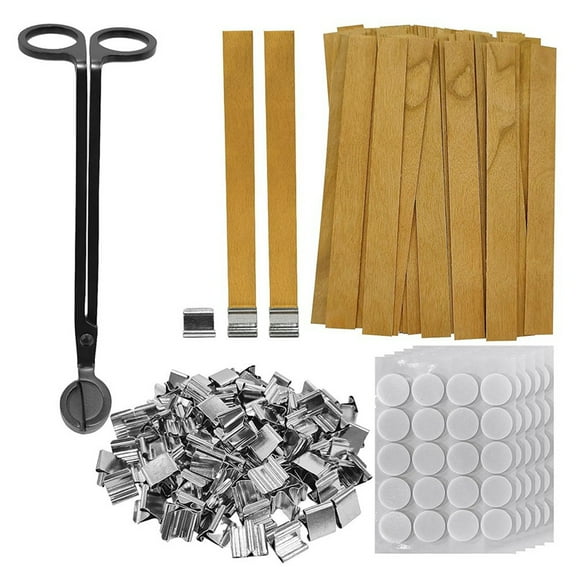 1set * wood wicks for candles making-As Shown