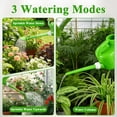 thumbnail image 2 of Aovky 1 Gallon Watering Can for Indoor and Outdoor Plants, Plastic Watering Can with Removable Long Spout and Stainless Steel Sprinkler Head, Indoor Plant Watering Can for Flowers Gardening (Green), 2 of 7