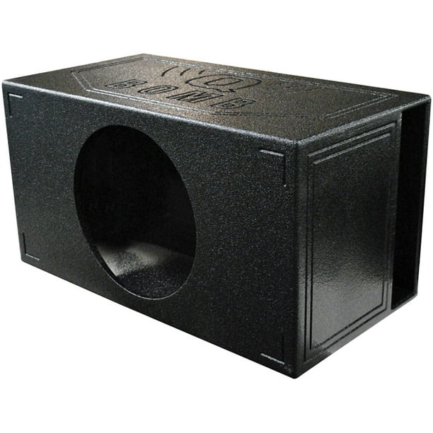 Q Power QBOMB15VL SINGLE Single 15" Side Vented Speaker Box with