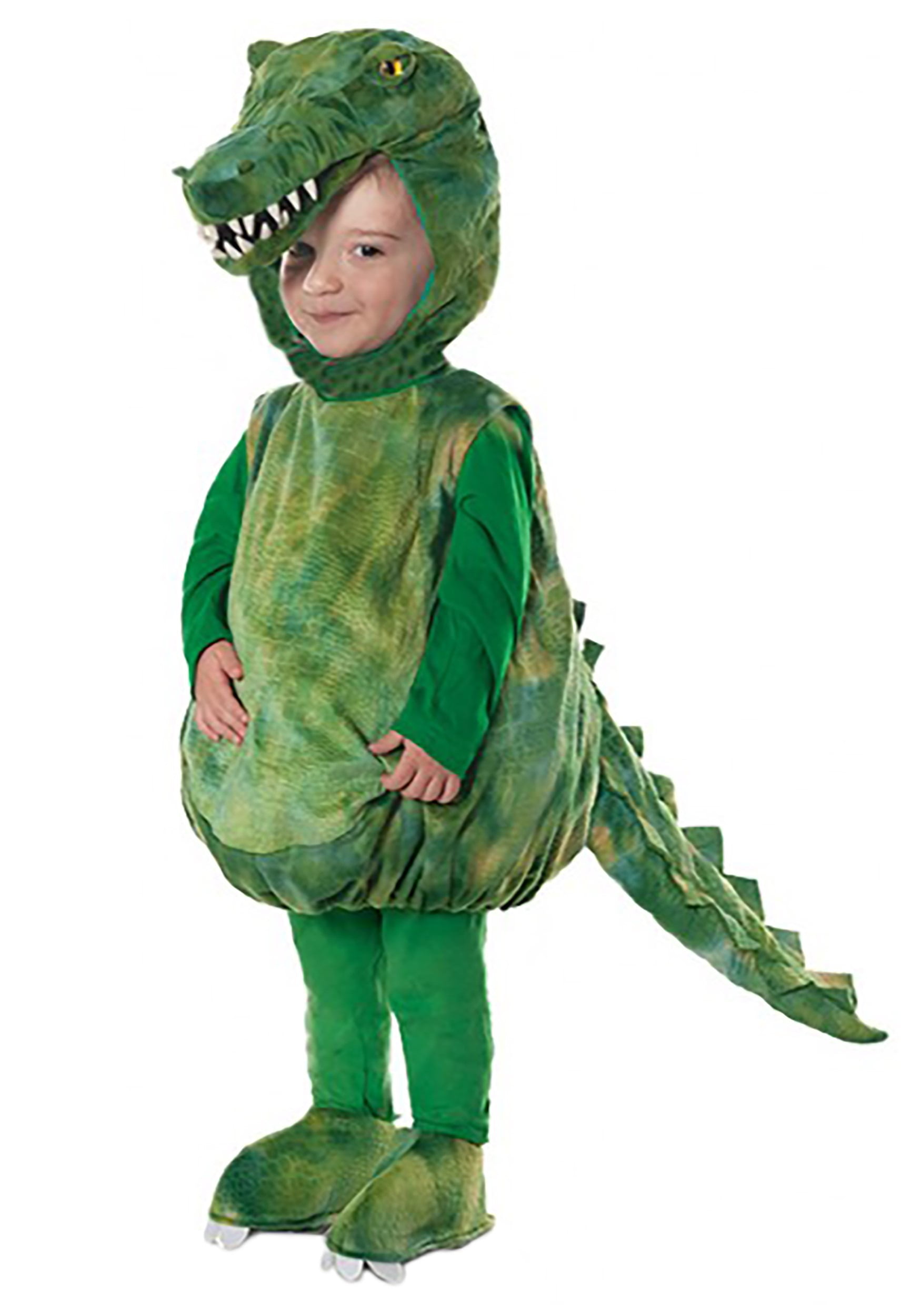 Crocodile Kids Fancy Dress Reptile Animal Boys Girls Book Halloween Costume 