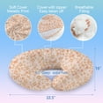 thumbnail image 3 of Grape Tummy Time Pillow, Breathable Nursing Pillows for Breastfeeding, Baby Nursing Pillow for Mom, Removable Cotton Cover, Sitting Support - Leaf, 3 of 8