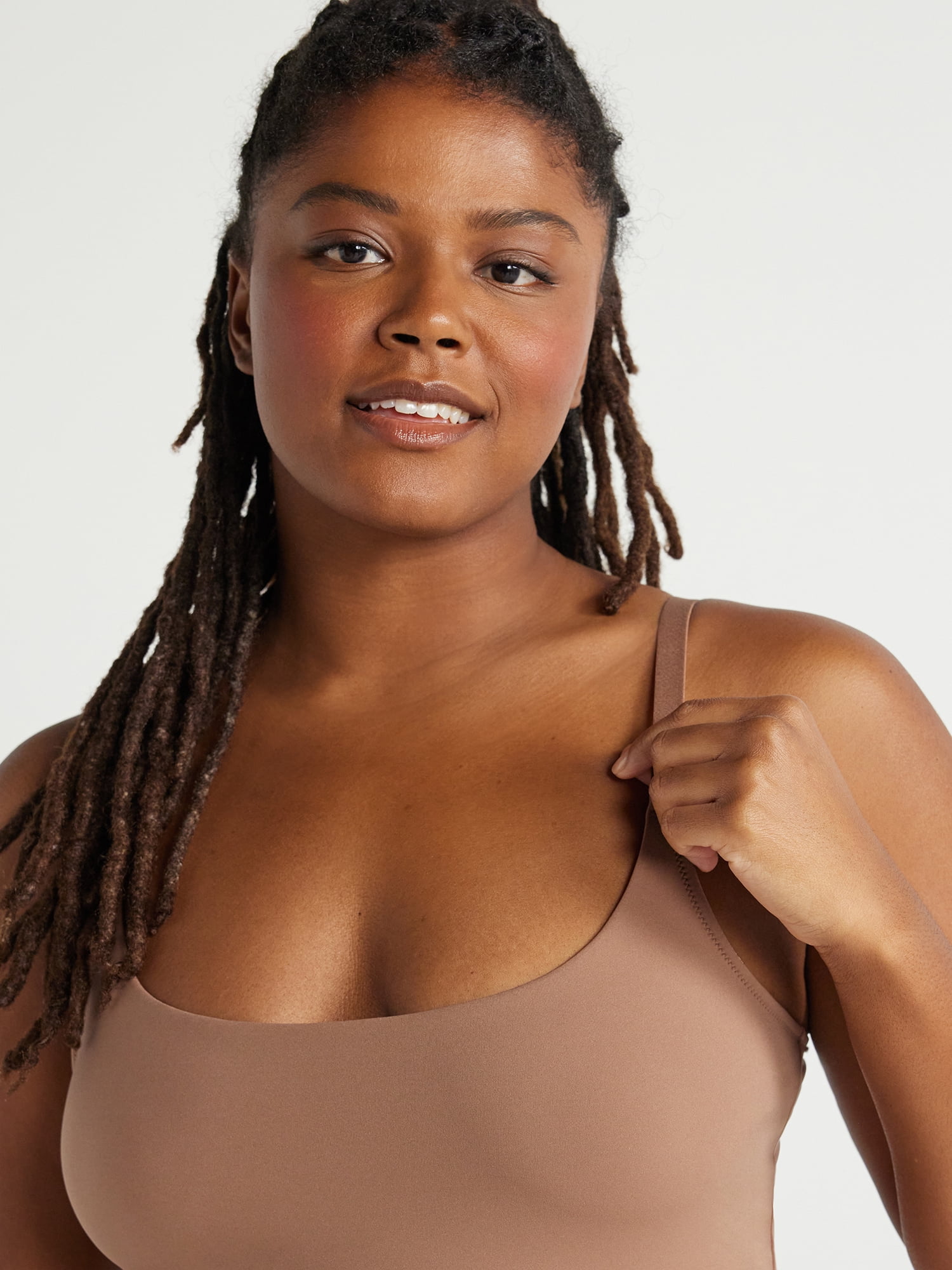 Joyspun Women's Stretch Shaping Cami, Sizes S to XXXL
