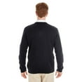 thumbnail image 2 of Harriton M420 Men's Pilbloc™ V-Neck Sweater-Black-5XL, 2 of 3