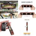 thumbnail image 7 of Jeiento Aztec Horse 12 PCS Car Seat Cover Full Set with Front Bucket Seat Cover Steering Wheel Armrest Cover Seatbelt Pads Trash Can Air Vent Holder Rearview Mirror Cover Coasters Keychain Red, 7 of 7