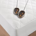 thumbnail image 2 of Beautyrest Down 200-Thread Count Cotton Blend Heated Mattress Pad, King, White, 2 of 2