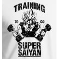 thumbnail image 2 of Training To Go Super Saiyan T-Shirt Vintage Distressed White S, 2 of 3
