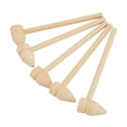 thumbnail image 4 of Pequeño Mazo De Madera, Martillo De Madera Resistente Y Duradero Para Uso Doméstico Seguro Para Usar 35 Piezas Para Chocolate Rompible ANGGREK No, 4 of 8