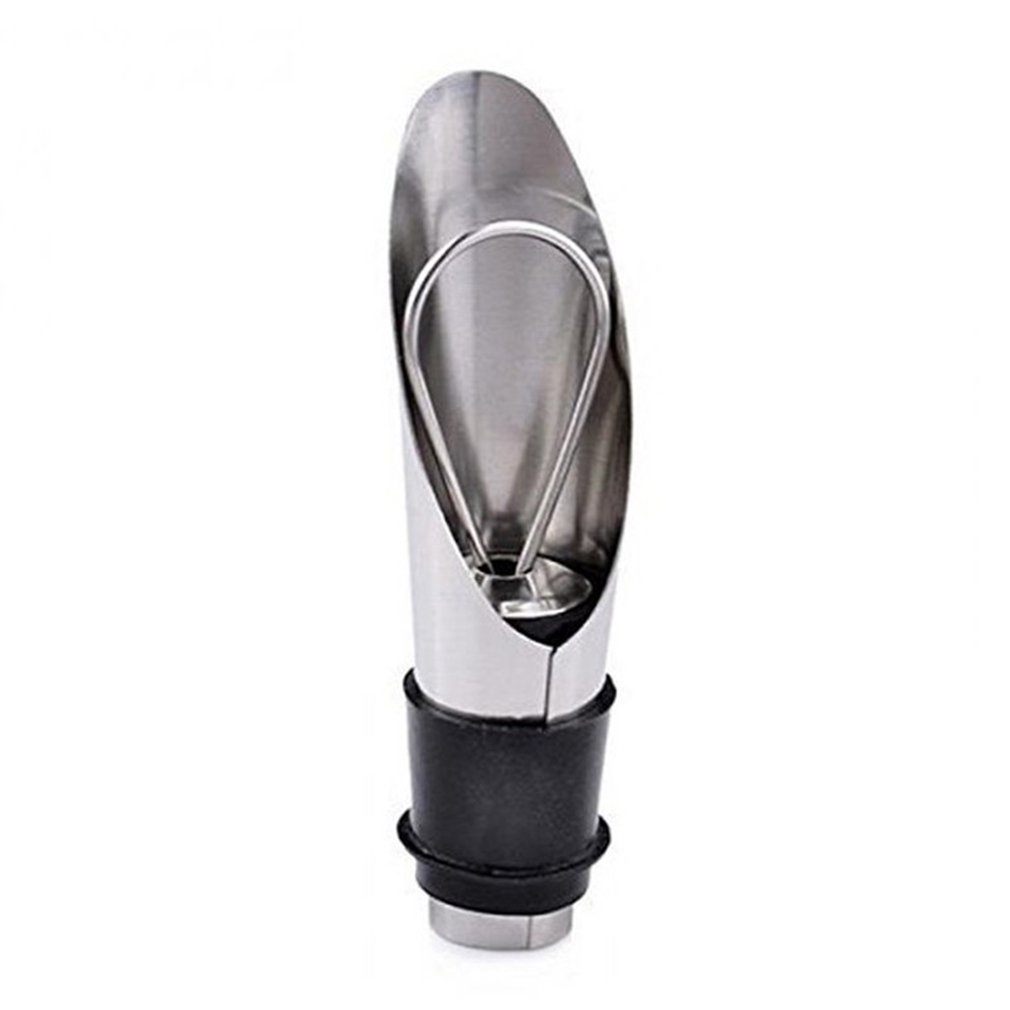 stainless steel Stopper Red Wine Aerator Pour Spout Bottle Stopper Decanter Pourer Aerating Wine