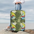 thumbnail image 5 of Cauagu Surfing Dinosaur Print Travel Luggage Cover,Travel Dust-proof Suitcase Cover Softside Suitcase Protector for 18-32inch,Not Included Suitcase, 5 of 8