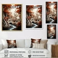 thumbnail image 4 of Designart "Surreal Castle Fantasy In Landscape" Castles Canvas Art Print, 4 of 7