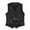 a-Black83, variant on FINALGANG Mens Solid Color Tweed Double V Neck Vest Sleeveless Relaxed Fit Pockets Vintage Formal Waistcoat For Casual Daily Party Wear Trendy Knitwear