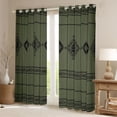 thumbnail image 2 of Castle Fairy Hippie Aztec Curtains Pack of 2 (42x84 Each),Bohemian Curtains Blackout, 2 of 6
