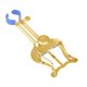 thumbnail image 4 of Trumpet Trombone Sheet Music Clip Marchings Bands Holder Trumpet Lyre Clamp Metal Music Stand for Practicing Beginners, 4 of 4