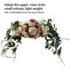 thumbnail image 5 of Wosthever Boda flor simulación europea hojas verdes artificiales portátil colgante decorativo hogar flores falsas Flores artificiales rosa champán Wosthever HA067836-02, 5 of 6