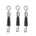 thumbnail image 2 of 30pcs Fishing Tackle Connector Feeder Fishing Accessories Swivel Snaps For Carp Carp Fishing Quick Change Feeder Swivels Method He Qiyong unisex, 2 of 2