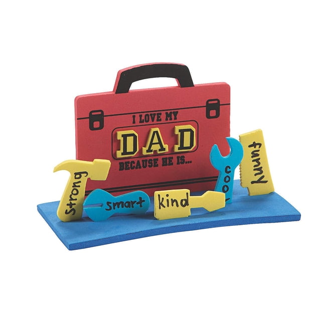 Kit de manualidades Fun Express «Amo a mi papá porque hace 12 niños»