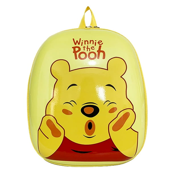 Disney-mochila de concha dura para niños, bolsa de juguete de moda de Frozen, princesa Elsa, Mickey, Minnie, Stitch, regalo escolar para niñas y niños pequeños