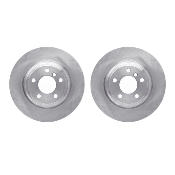 Dynamic Friction Company Rear Brake Rotors 6002-31083