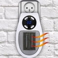 thumbnail image 4 of Calentador de pared Calentador eléctrico portátil remoto con termostato ajustable programable, protección contra sobrecalentamiento, pantalla LED precisa, 4 of 5
