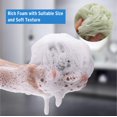thumbnail image 4 of Esponja de baño Ducha Esponja Bola Gel de ducha Baño de damas para hombres - Paquete de 4 Adepaton Accesorios de Baño, 4 of 5