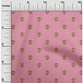 thumbnail image 1 of oneOone Viscose Chiffon Fabric Floral Block Printed Craft Fabric BTY 42 Inch Wide, 1 of 4