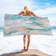 thumbnail image 1 of Microfiber Beach Towel Super Colorful Bath Towel Sandproof Beach Blanket Multi-Purpose Towel For Travel Swimming Pool 30x60 Inch, 1 of 4
