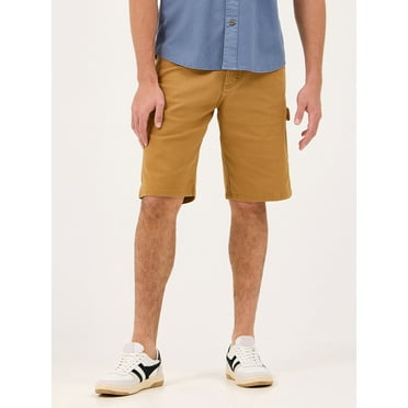 Wrangler Men's Denim Stretch Relaxed Fit Carpenter Shorts