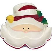 Holiday Ceramic Santa Bowl