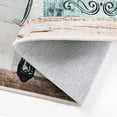 thumbnail image 5 of Kitchen Mat [2 PCS 17"x48"+17"x24"] Non-Slip Backing Kitchen Rugs and Mats Pattern Printed Farmhouse Decor Washable Kitchen Floor Mat, Aqua Grey, 5 of 6
