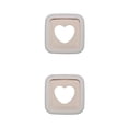 thumbnail image 1 of Monstrate Cortador de sándwich, sellador de alimentos, corazón, molde rectangular para tostadas de pan, molde Bento DIY, herramienta corazón cuadrado 2piezas, 1 of 6
