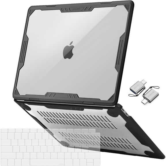 MOSISO Compatible with MacBook Air 13 inch Case M1 / 2020-2018 Release,Hard Shell Cover