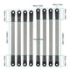 thumbnail image 3 of 8Pcs Metal Pull Rod 275mm Wheelbase RC Accessories Fit for 1/10 RC Crawler, 3 of 4