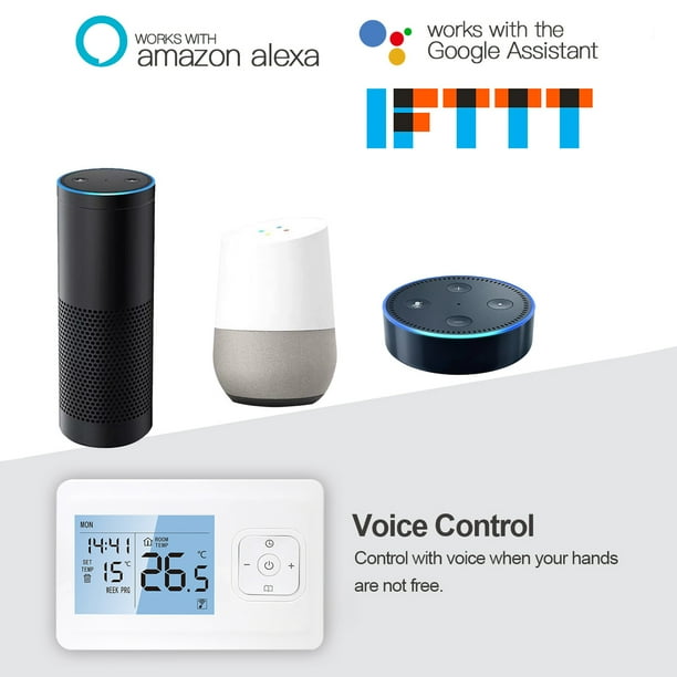 Termostato Calefaccion Barato Termostato WiFi Inteligente Para
