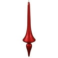 thumbnail image 3 of Vickerman Glitter Finial Drop Matte Ornament, 3 of 7