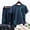 Dark Blue, variant on Boys' Shorts Set 2 Pcs Short Sleeve Shirt Tee Shorts Set Quick Dry Athletic Tops Clothes for Boys 7-8 Years