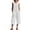 *White, variant on VBVC Women's Cotton Linen Button Down Jumpsuits , Summer Sleeveless Rompers For Women , Ladies' Wide Leg One-Pieces Capri with Pockets,Light Blue,S-2XL