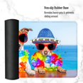 thumbnail image 5 of Desk Pad, Beach Dog Summer Gaming Mouse Pad,Computer Desk Mat Keyboard with Non Slip Base for Home Office,Extended Large Size 31.5" X 15.7", 5 of 6