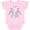AD-Pink, variant on Hope Lung Cancer Awareness Boys or Girls Baby Bodysuit