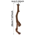 thumbnail image 3 of Outdor Bird Stand Natural Wooden Parrot Stand Grinding Fork Chewing Stick Exercise Training Branches For, 3 of 6