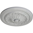 thumbnail image 3 of Ekena Millwork 16"OD x 2 1/4"P Wigan Ceiling Medallion, Hand-Painted Frost, 3 of 6