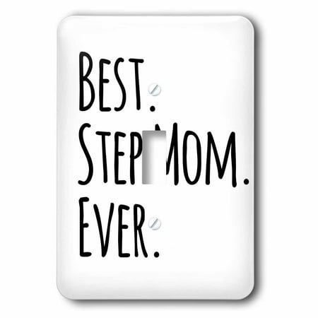 3d Rose 3drose Best Step Mom Ever - Gifts For Family And Relatives -