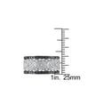 thumbnail image 4 of 1/7 Carat (Ctw) Black and White Diamond Ring Band in Sterling Silver for Women, 4 of 6