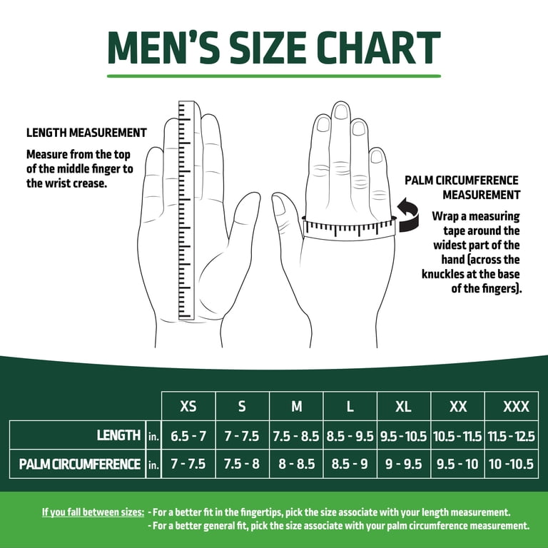 Expert Gardener Men's Pigskin Hybrid Gloves, Large photo 7